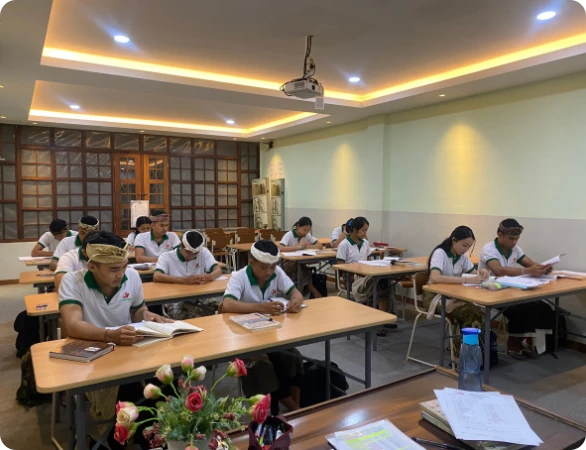 Kegiatan belajar mengajar LPK Duta Sahaya